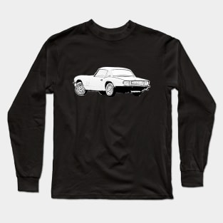 Classic Triumph Spitfire British sports car Long Sleeve T-Shirt